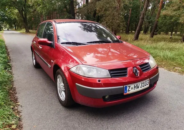 renault lubuskie Renault Megane cena 5500 przebieg: 153900, rok produkcji 2003 z Słubice